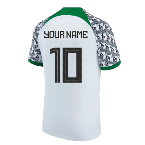 2022-2023 Nigeria Away Shirt (Your Name)