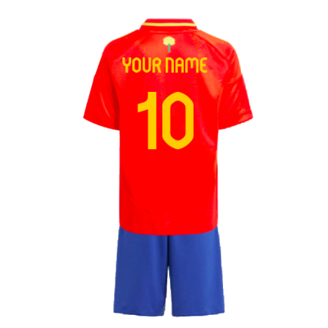 2024-2025 Spain Home Mini Kit (Your Name)