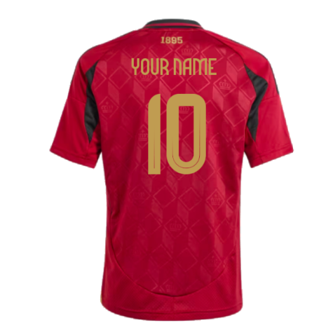 2024-2025 Belgium Home Shirt (Kids) (Your Name)