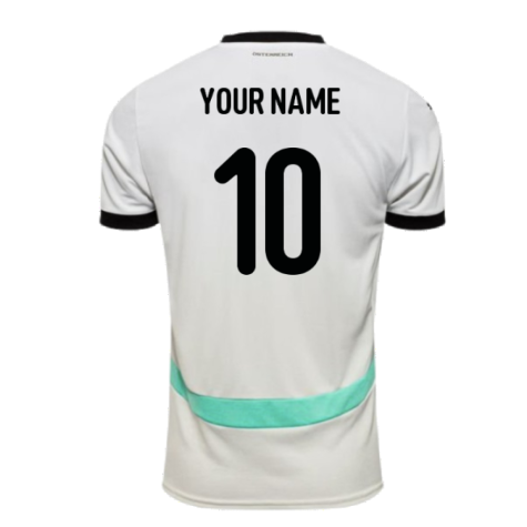 2024-2025 Austria Away Shirt (Your Name)