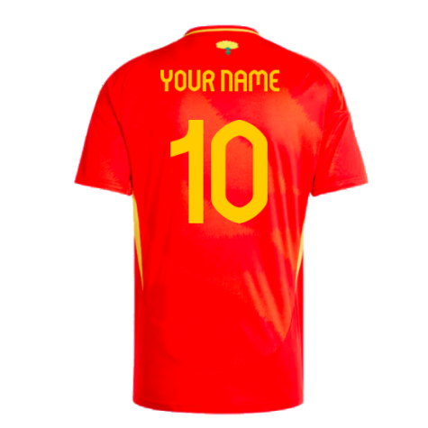 2024-2025 Spain Home Shirt (Your Name)