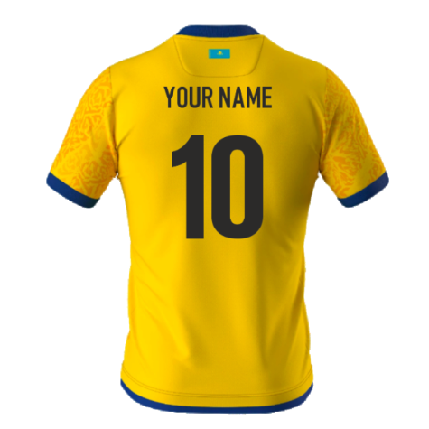 2024-2025 Kazakhstan Home Shirt (Kids) (Your Name)