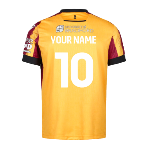 2024-2025 Bradford City Home Shirt (Your Name)