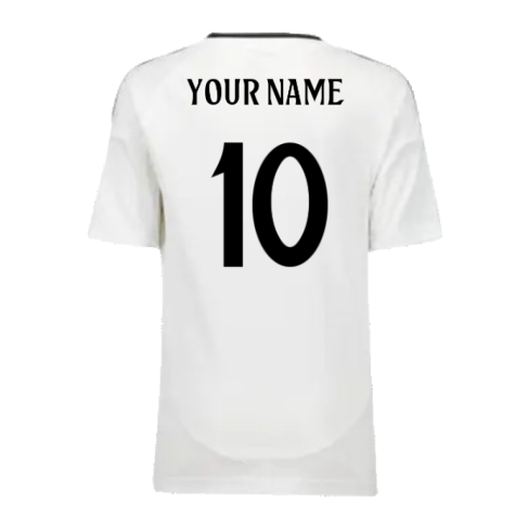 2024-2025 Real Madrid Home Youth Kit (Your Name)