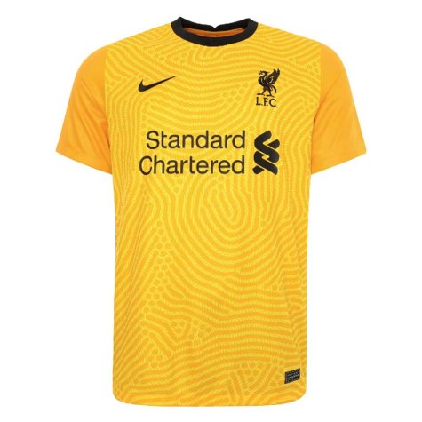 2020-2021 Liverpool Goalkeeper Shirt (Yellow) (A BECKER 1)