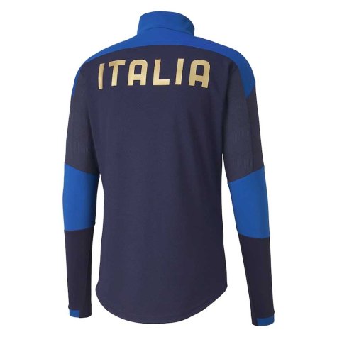 2020-2021 Italy Half Zip Training Top (Peacot)