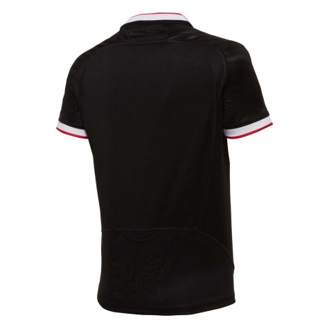 2020-2021 Wales Alternate Poly Rugby Shirt (Kids)