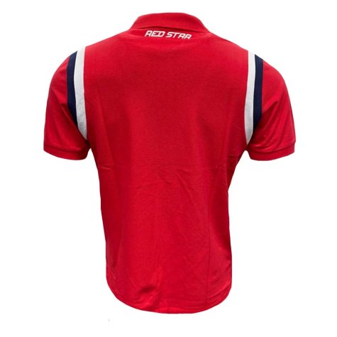 2020-2022 Red Star Belgrade Polo Shirt (Red)