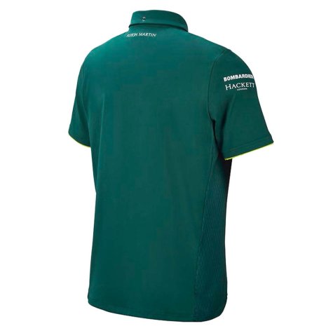 2021 Aston Martin F1 Official Team Polo (Green)