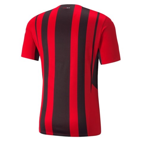 2021-2022 AC Milan Authentic Home Shirt (IBRAHIMOVIC 11)