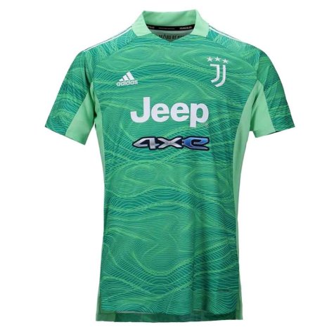 2021-2022 Juventus Home Goalkeeper Shirt (Lime) (SZCZENSY 1)