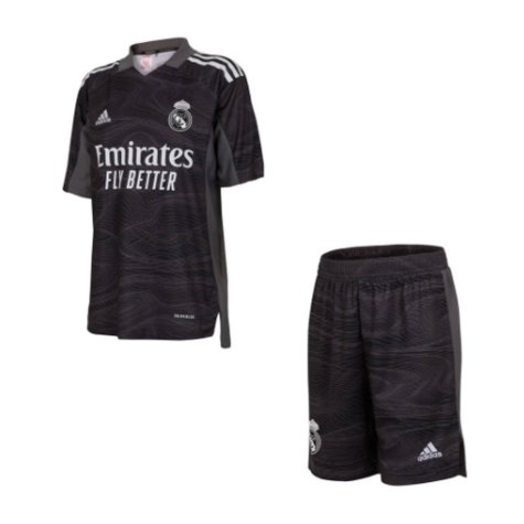 Real Madrid 2021-2022 Home Goalkeeper Mini Kit (NAVAS 1)