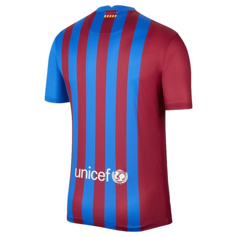 2021-2022 Barcelona Home Shirt (KUN AGUERO 19)