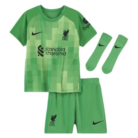 2021-2022 Liverpool Goalkeeper Baby Kit (Green) (A Becker 1)