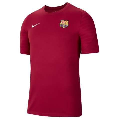 2021-2022 Barcelona Training Shirt (Noble Red) (TRINCAO 17)