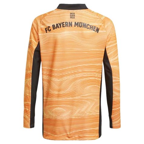 2021-2022 Bayern Munich Home Goalkeeper Shirt (Orange) (NEUER 1)