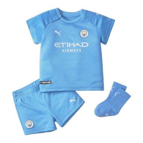 2021-2022 Man City Home Baby Kit (SILVA 21)