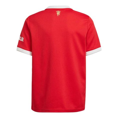 Man Utd 2021-2022 Home Shirt (Kids) (SOLSKJAER 20)