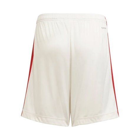 Man Utd 2021-2022 Home Shorts (White) - Kids