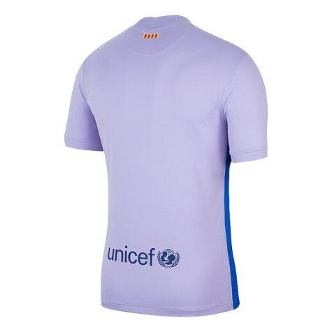 2021-2022 Barcelona Away Shirt (JUNIOR 24)