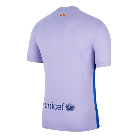 2021-2022 Barcelona Away Shirt (Kids) (PJANIC 8)