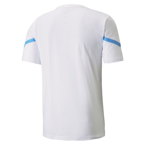 2021-2022 Man City Pre Match Jersey (White) - Kids (Your Name)