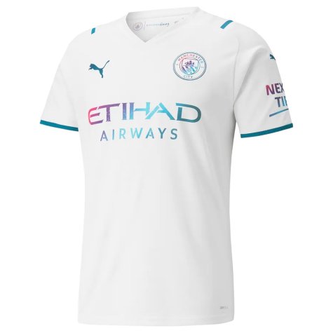 2021-2022 Man City Away Shirt (DICKOV 10)