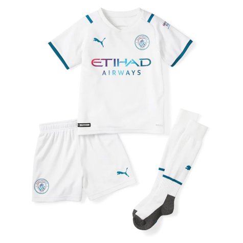 2021-2022 Man City Away Mini Kit (ZABALETA 5)