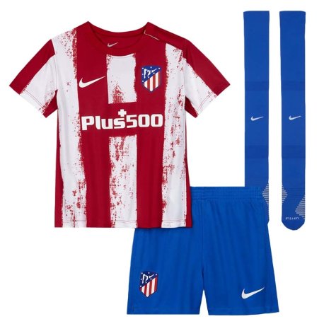 2021-2022 Atletico Madrid Little Boys Home Shirt (SAVIC 15)