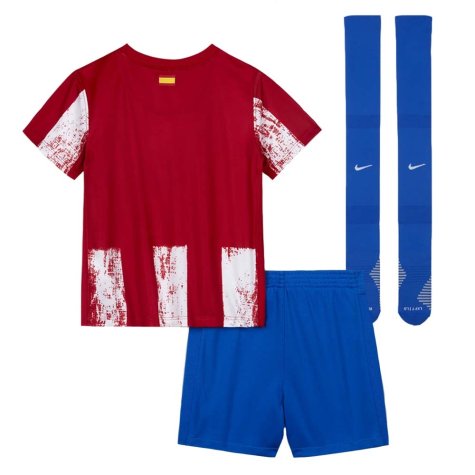 2021-2022 Atletico Madrid Little Boys Home Shirt (SAVIC 15)