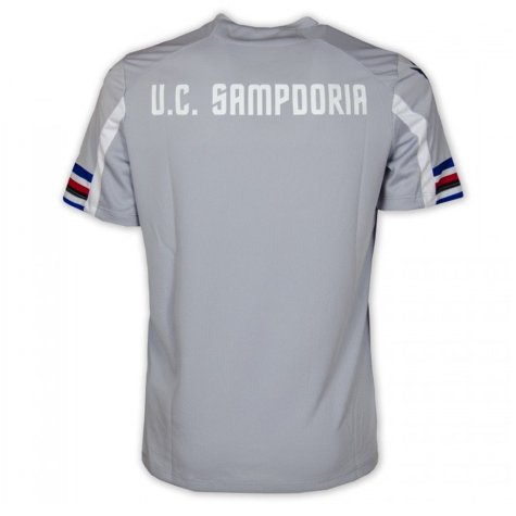 2021-2022 Sampdoria Pre-Match Shirt (Grey)