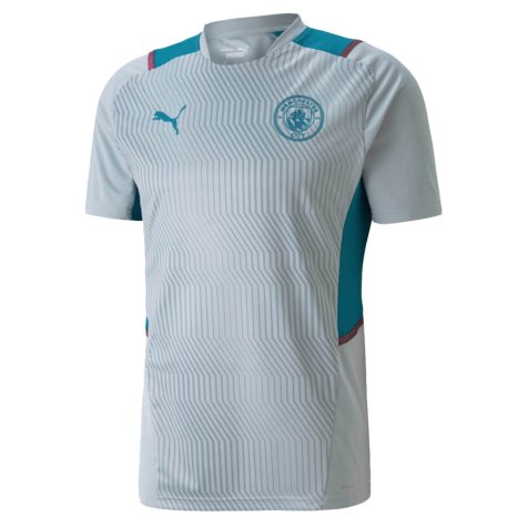 2021-2022 Man City PRO Training Jersey (Quarry) (MAHREZ 26)