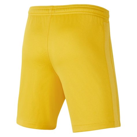 Liverpool 2021-2022 Home Goalkeeper Shorts (Gold) - Kids