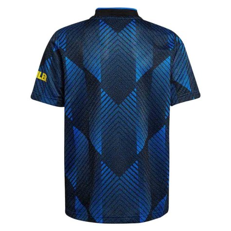 Man Utd 2021-2022 Third Shirt (Kids) (R VARANE 19)