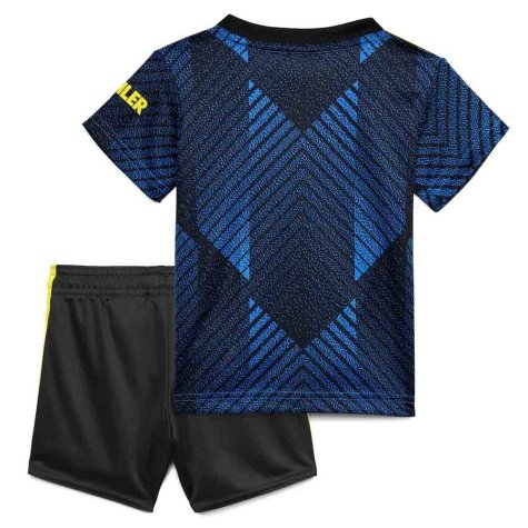 Man Utd 2021-2022 Third Baby Kit (Blue) (NEVILLE 2)