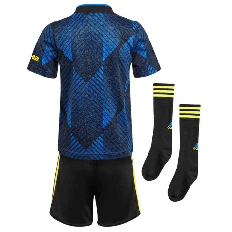 Man Utd 2021-2022 Third Mini Kit (Blue) (WILLIAMS 33)