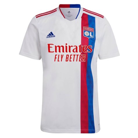 2021-2022 Olympique Lyon Home Shirt (Kids) (CAQUERET 25)