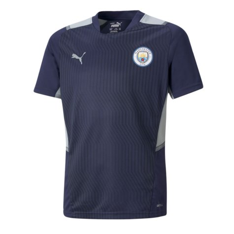 2021-2022 Man City PRO Training Jersey (Peacot) (Your Name)