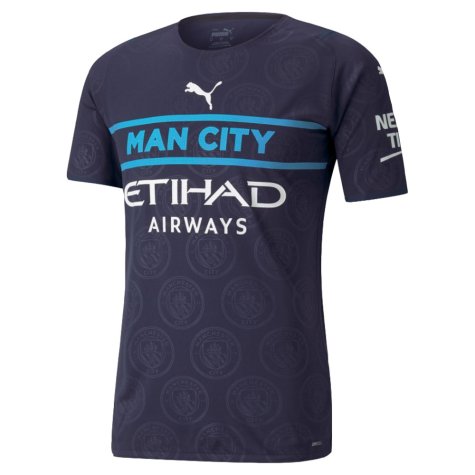 2021-2022 Man City Authentic Third Shirt (MAHREZ 26)