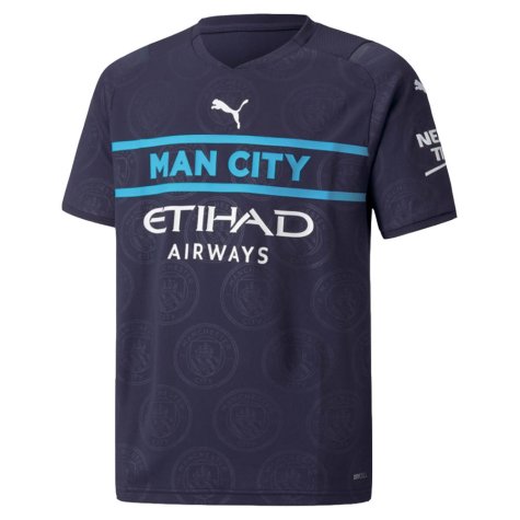 2021-2022 Man City 3rd Shirt (Kids) (STERLING 7)