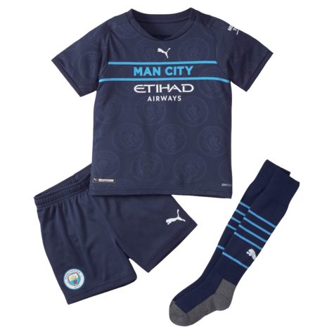 2021-2022 Man City 3rd Mini Kit (ZINCHENKO 11)