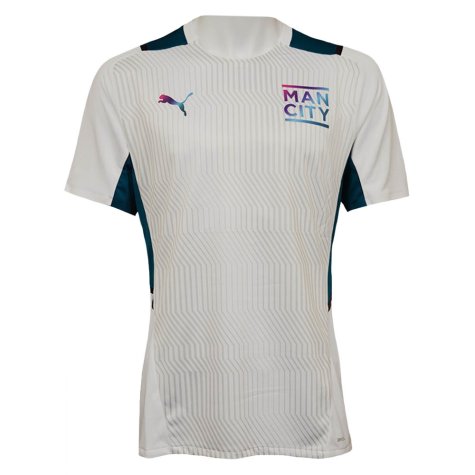 2021-2022 Man City PRO Training Jersey (White) (STONES 5)