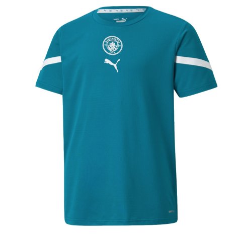 2021-2022 Man City Pre Match Jersey (Ocean Depths) - Kids (ZABALETA 5)