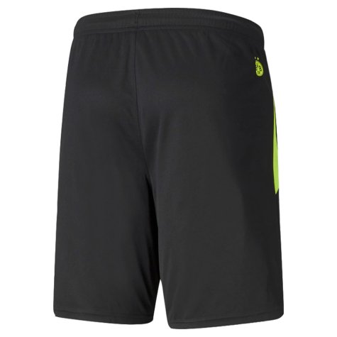 2021-2022 Borussia Dortmund Training Shorts Zip (Black)