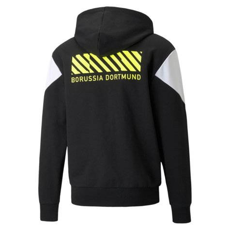 2021-2022 Borussia Dortmund FtblCulture FZ Hoody (Black)