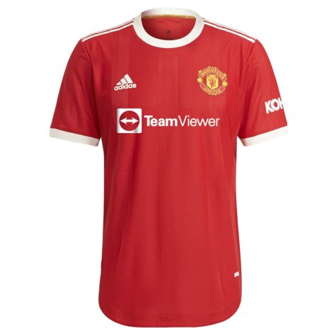 2021-2022 Man Utd Authentic Home Shirt (IRWIN 3)