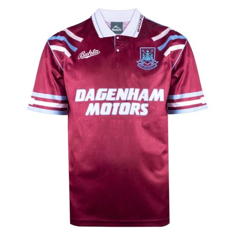 West Ham United 1992 Retro Football Shirt (Dicks 3)