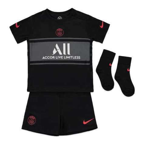 PSG 2021-2022 Infants 3rd Kit (DI MARIA 11)