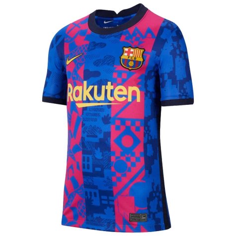 2021-2022 Barcelona 3rd Shirt (Kids) (MINGUEZA 28)