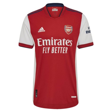 2021-2022 Arsenal Authentic Home Shirt (XHAKA 34)